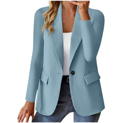 Women’s Long Sleeve Suit Jacket – Professional Chic