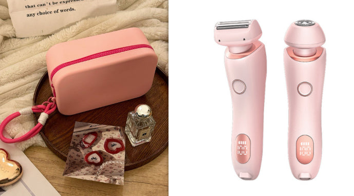 2-in-1 USB Epilator & Trimmer for Women Body & Face