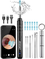 JEGOAT Ear Wax Removal Tool | 1296P HD Camera & 6 LED