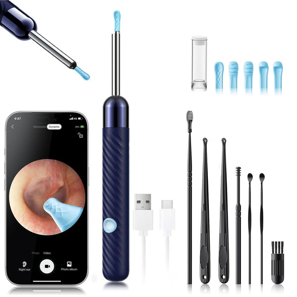 LEIPUT Ear Wax Removal Tool | 1080P HD Camera & 7-Piece Kit