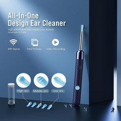 LEIPUT Ear Wax Removal Tool | 1080P HD Camera & 7-Piece Kit