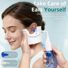 QISXROVY Ear Wax Removal Kit | Self-Operate Ear Irrigation System