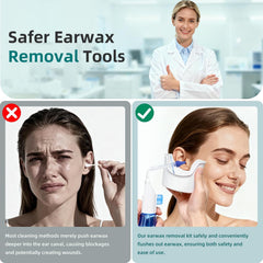 QISXROVY Ear Wax Removal Kit | Self-Operate Ear Irrigation System