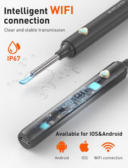 1080P Ear Wax Removal Tool with Camera | Otoscope with Light