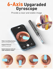 1080P Ear Wax Removal Tool with Camera | Otoscope with Light