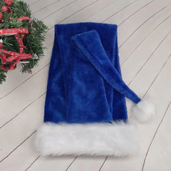 Extra Long Plush Santa Hat – Cozy Christmas