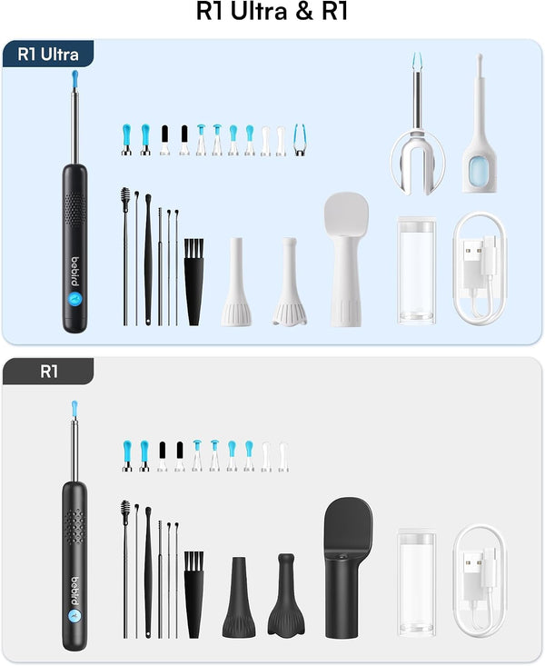 BEBIRD R1 Ultra 1296P HD Ear Wax Removal Tweezers