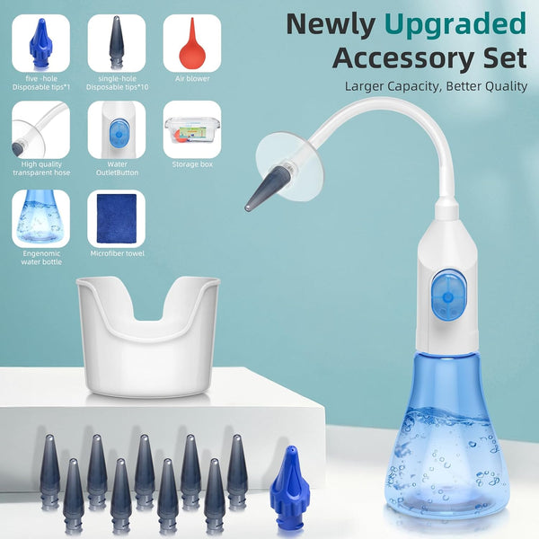 QISXROVY Ear Wax Removal Kit | Self-Operated Ear Irrigation