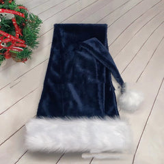 Extra Long Plush Santa Hat – Cozy Christmas