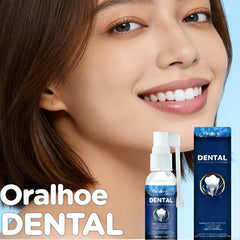 Oralhoe Dental Care Spray Protects Teeth and Reduces Stains. Your Teeth Are Naturally Clean and Shiny