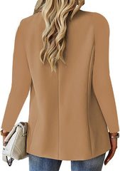 Women’s Long Sleeve Suit Jacket – Professional Chic