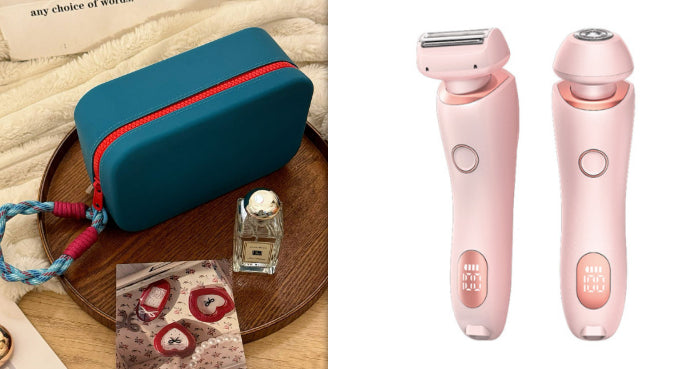 2-in-1 USB Epilator & Trimmer for Women Body & Face