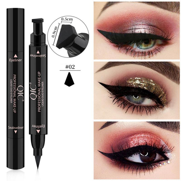 Double-Headed Wing Seal Eyeliner – Long-Lasting Precision