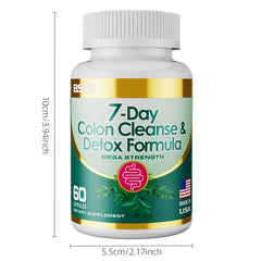 7-Day Colon Cleanse & Detox Formula Capsulese