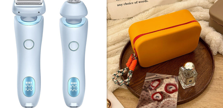 2-in-1 USB Epilator & Trimmer for Women Body & Face