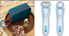 2-in-1 USB Epilator & Trimmer for Women Body & Face