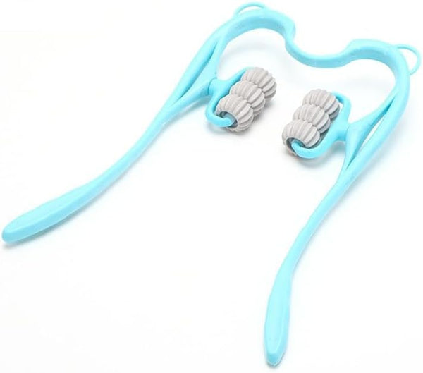 Neck & Shoulder Massager – Manual Shiatsu Deep Tissue Roller for Relaxation