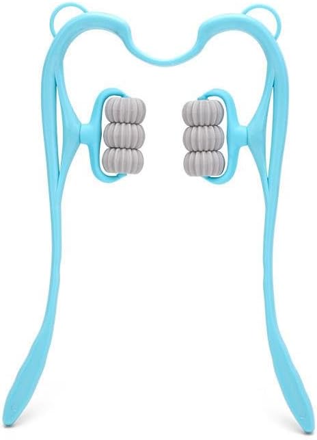 Neck & Shoulder Massager – Manual Shiatsu Deep Tissue Roller for Relaxation