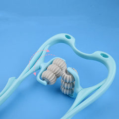 Six-Wheel Manual Neck & Body Massager Roller