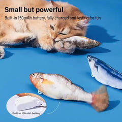 A Fun, Lifelike, Movable, Fish-Shaped Companion. Cool Cat Stuff ,Cat Stuff Cat Toys Cat Toys