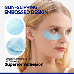 DR VINCENT Peptide-Renew Collagen Eye Mask (1 Pair), Color-Changing Collagen Eye Patches with Peptide & Hyaluronic Acid, Smooth, Firm & Brighten under Eyes