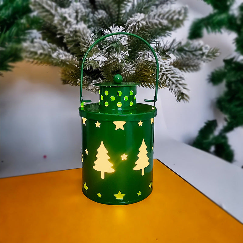 Christmas LED Candle Lantern Nordic Holiday Decoration