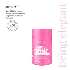 Immune Support Supplement with Mushrooms