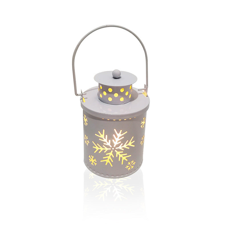 Christmas LED Candle Lantern Nordic Holiday Decoration
