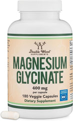 Magnesium Glycinate 400mg – Sleep & Muscle Support
