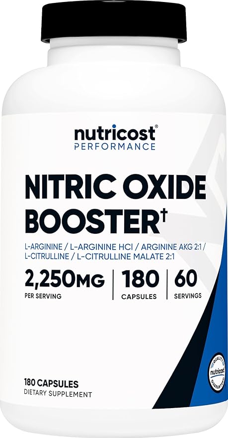 Nutricost Nitric Oxide Booster 2250mg – Energy Support