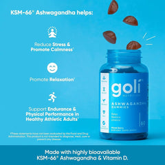 Goli Ashwagandha Gummies – Relax & Stress Support