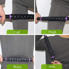 Deep Tissue Massage Roller Stick – Handheld Muscle Recovery & Fascia Massage Tool