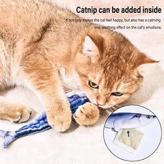 A Fun, Lifelike, Movable, Fish-Shaped Companion. Cool Cat Stuff ,Cat Stuff Cat Toys Cat Toys