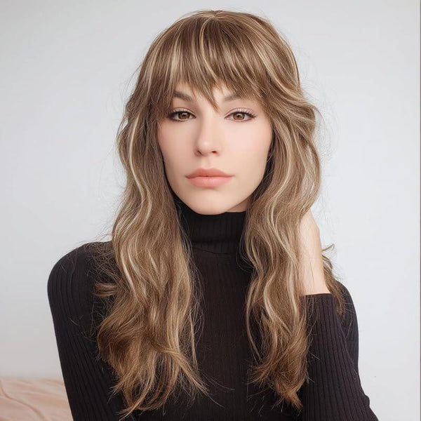 80S 90S Retro Black Mullet Wigs Pixie Cut Wigs with Bangs for Women Wolf Cut Wig Middle Part Black Synthetic Heat Resistant Fiber Costumes Cosplay Hair Wig for Daily Party Use (22 Inch)