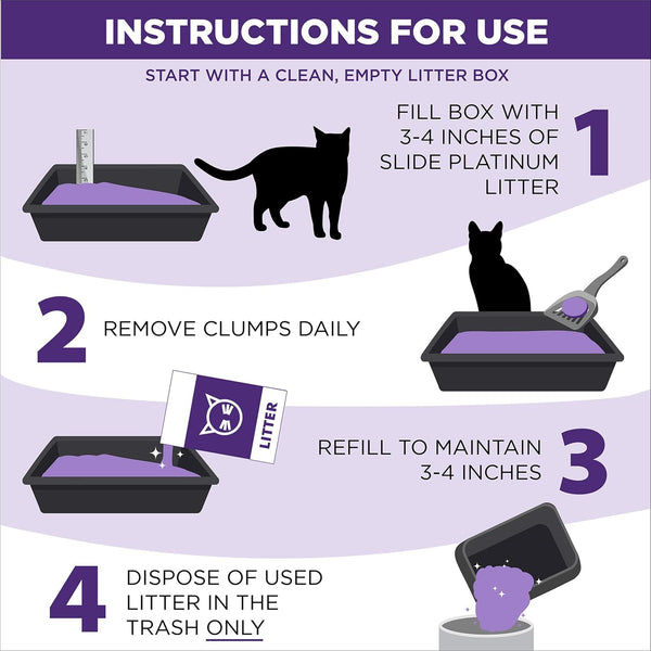 ARM & HAMMER Slide Platinum Cat Litter 18 lbs