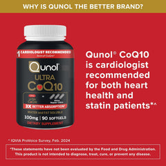 Qunol CoQ10 100mg – Heart & Energy Support