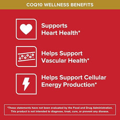 Qunol CoQ10 100mg – Heart & Energy Support