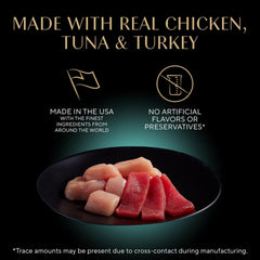 Sheba Portions Wet Cat Food Chicken, Tuna & Turkey 36 Pack