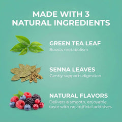 HYLEYS Slim Tea 5 Flavor Assortment - Weight Loss Herbal Supplement Cleanse and Detox - 25 Tea Bags (1 Pack) - Assorted Tea Variety Pack