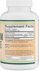 Magnesium Glycinate 400mg – Sleep & Muscle Support