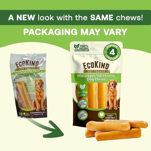 All-Natural Yak Cheese Dog Chews – High Protein