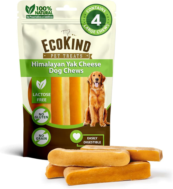 All-Natural Yak Cheese Dog Chews – High Protein