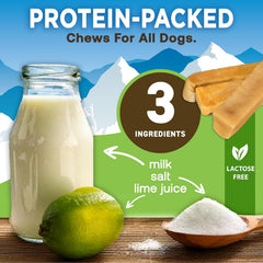 All-Natural Yak Cheese Dog Chews – High Protein