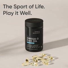 Sports Research Omega-3 Fish Oil 1250 – Triple Strength