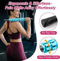Massage Roller Stick – Deep Tissue Muscle Massager for Legs, Calves & Thighs