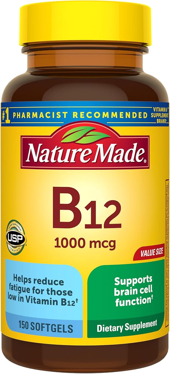 Nature Made Vitamin B12 1000mcg – Energy Support