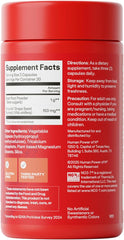Humann SuperBeets Beet Root Capsules Quick Release 1000mg, Helps Support Nitric Oxide Production, Blood Pressure Support, Heart Health, Contains Non-GMO Beetroot Powder, Studied Antioxidants, 90 Count