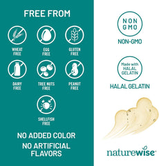 NatureWise Omega-3 Fish Oil 1000mg – Heart & Brain Support