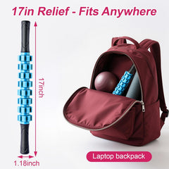 Massage Roller Stick – Deep Tissue Muscle Massager for Legs, Calves & Thighs