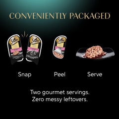 Sheba Perfect Portions Wet Cat Food Salmon, Trout & Tuna